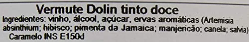 DOLIN ROUGE - VERMOUTH DE CHAMBÉRY - VOL. 16% - 75CL