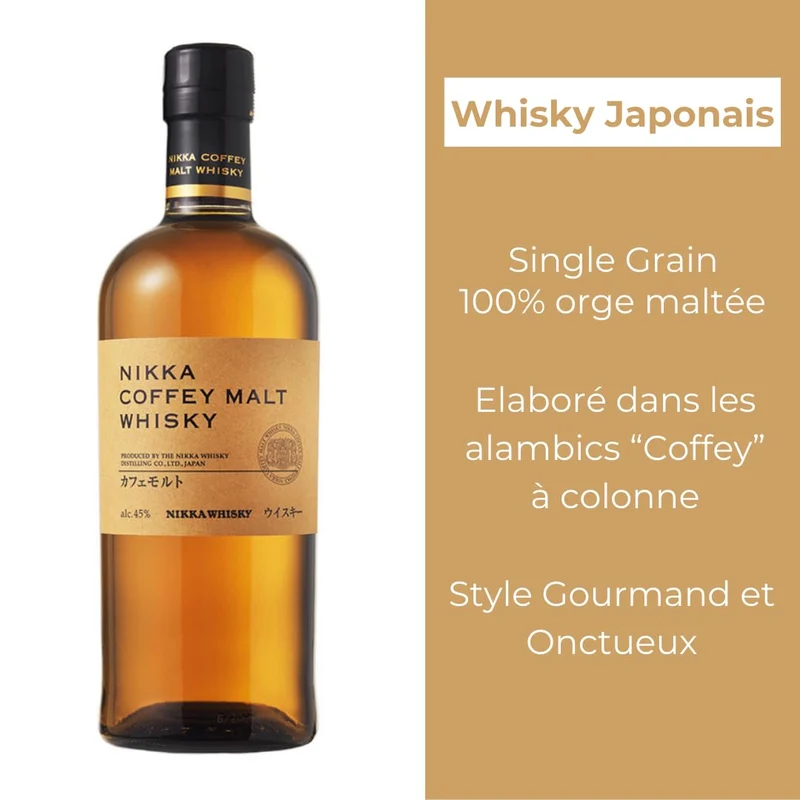 Nikka Osaka Coffey Malt Single Grain Whisky 700 ml, NIKCM70