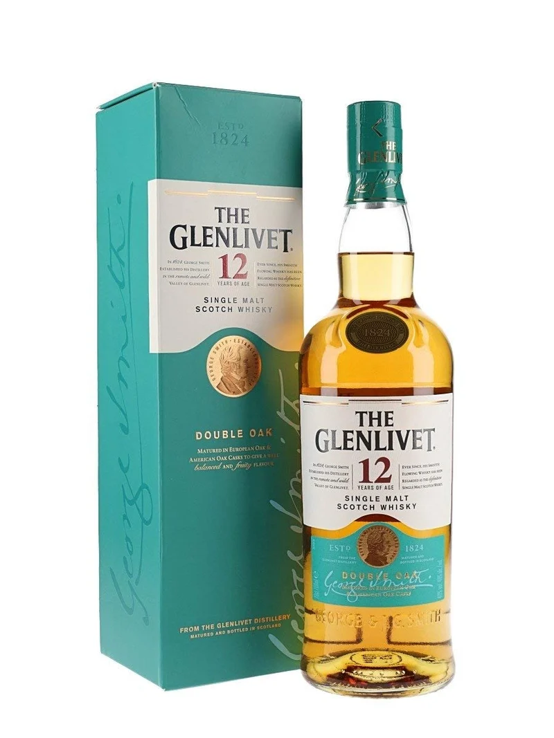 The Glenlivet 12 Years Old DOUBLE OAK 40% Vol. 0,7l in Giftbox
