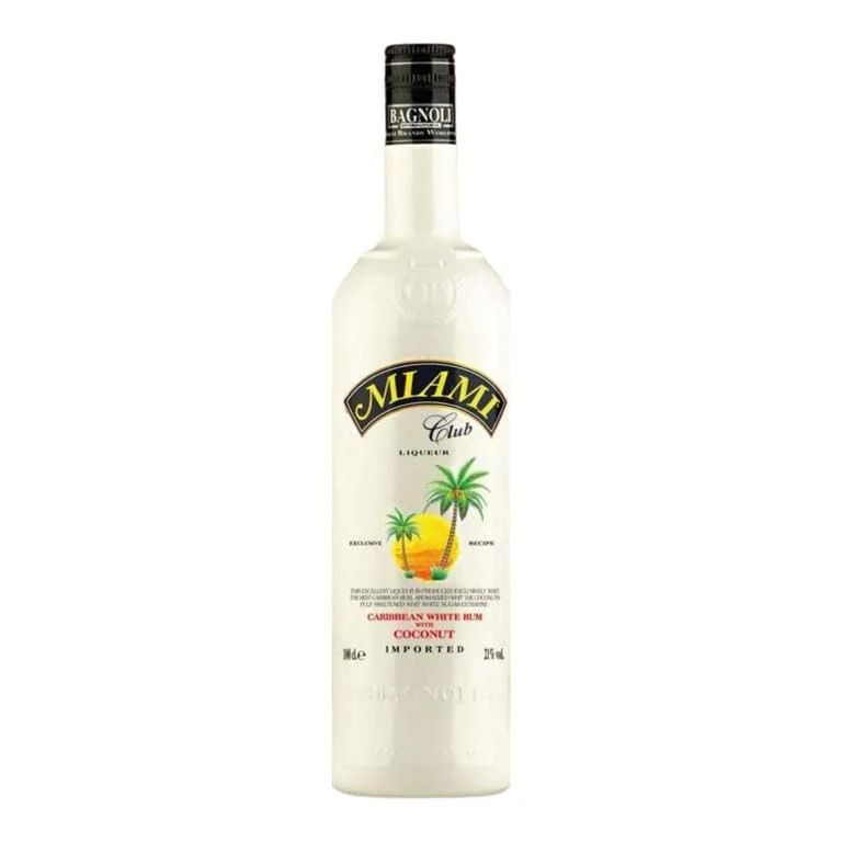 MIAMI CLUB BAGNOLI 1LT - CARIBBEAN WHITE RUM WITH COCONUT