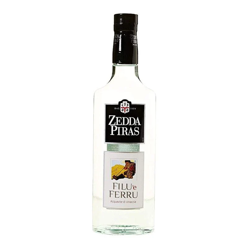 GRAPPA FILU E FIERRU ZEDDA PIRAS -70CL - Confezione da 1 Bottiglie -