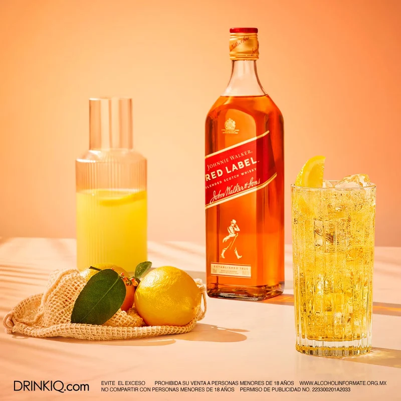 Johnnie Walker Red Label Whisky, 1L