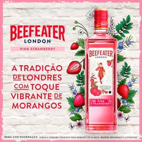 Beefeater London PINK STRAWBERRY Premium Gin 37,5% Vol. 0,7l