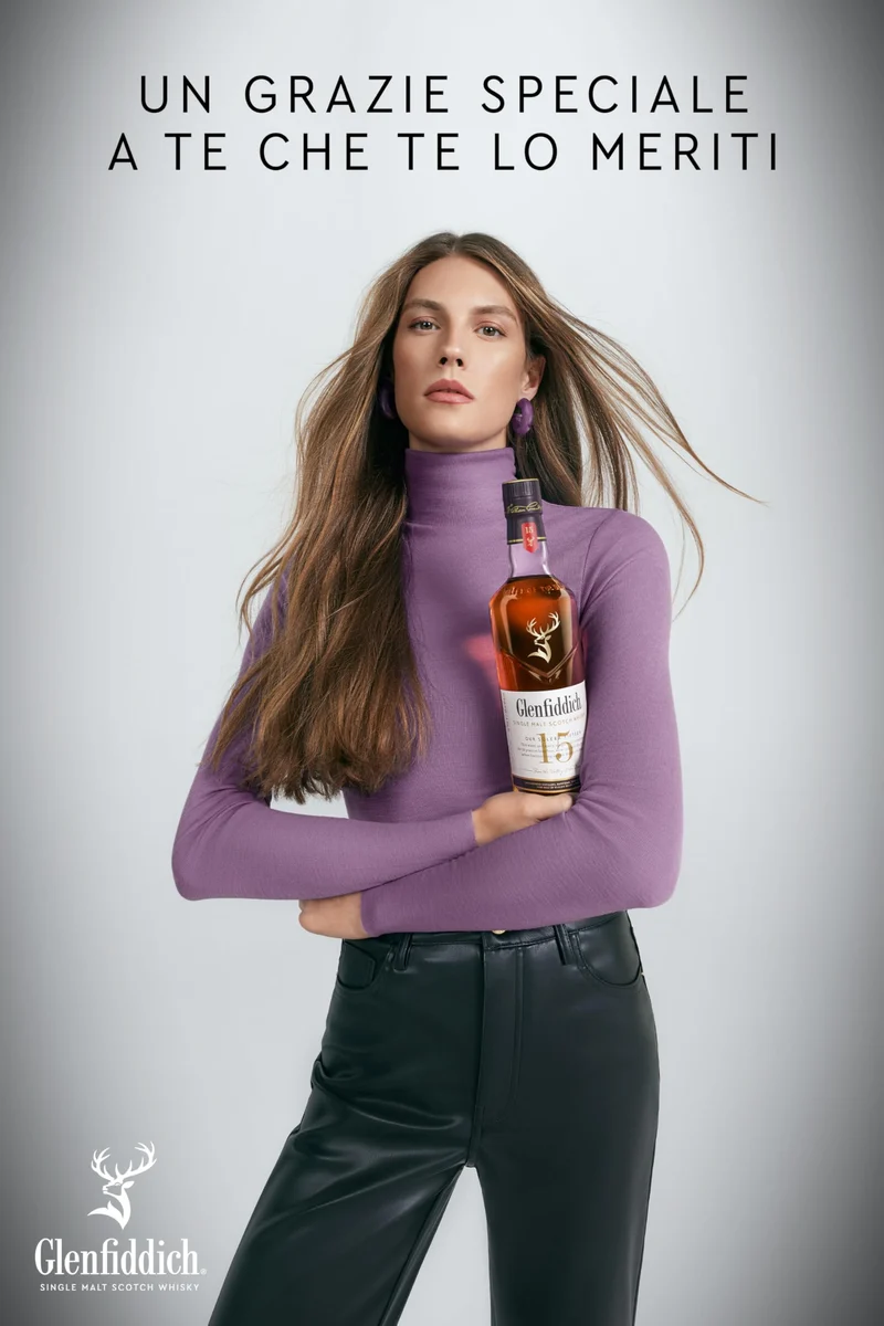 Glenfiddich Single Malt Scotch Whisky 15 Anni, 70cl