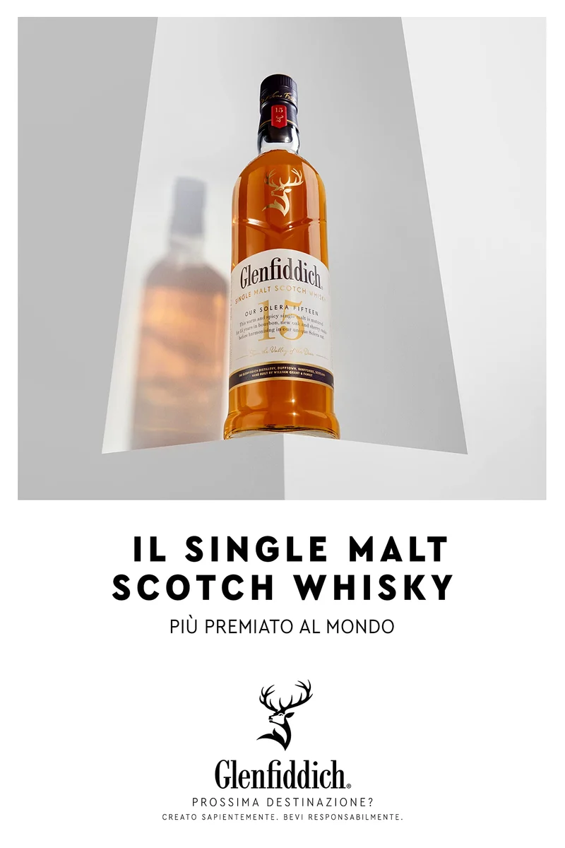 Glenfiddich Single Malt Scotch Whisky 15 Anni, 70cl