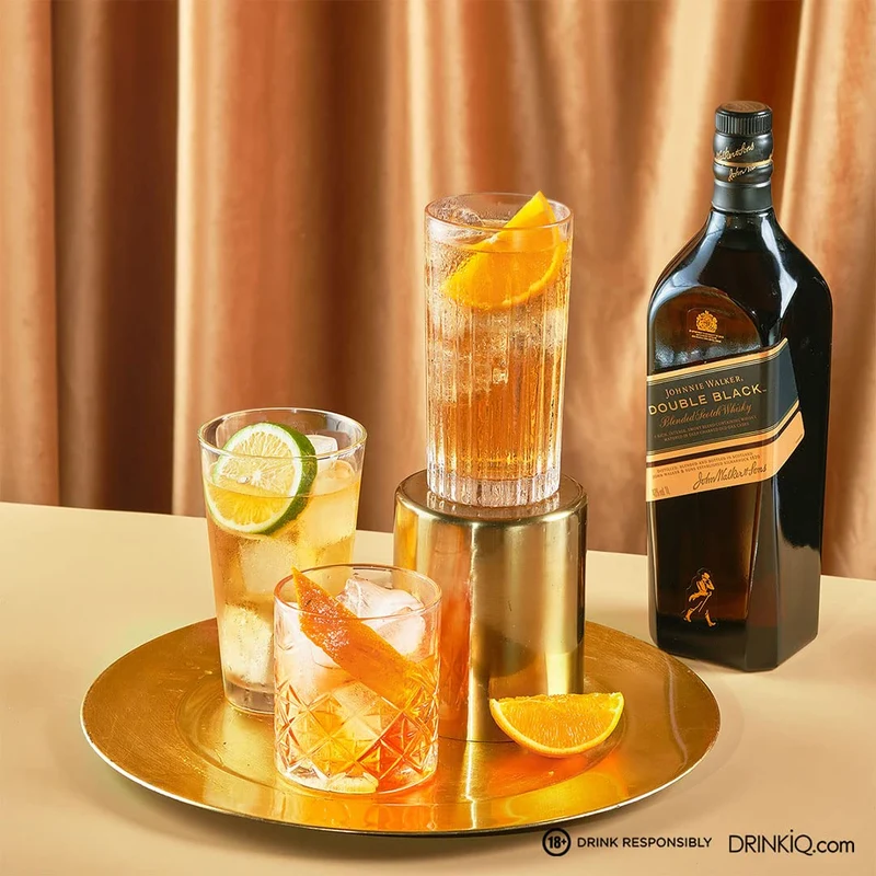 Johnnie Walker - Double Black Label, Blended Scotch Whisky - 700 Ml