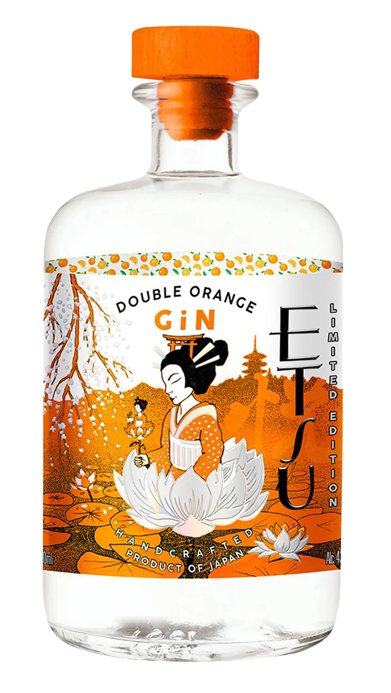 Etsu Gin DOUBLE ORANGE Limited Edition 43% Vol. 0,7l in Giftbox