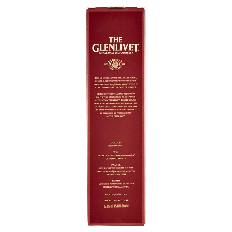 The Glenlivet A The Glenlivet 15 A. Cl.70-700 ml