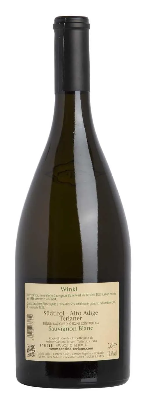 Cantina Terlano Terlano Winkl Sauvignon Blanc Doc, 75cl