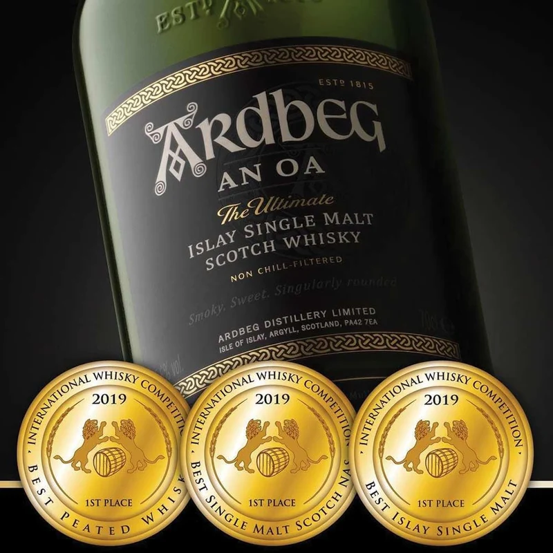 Ardbeg An Oa Mit Geschenkverpackung Whisky, 700 ml