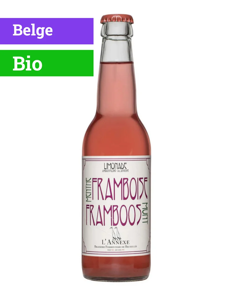 Limonade Menthe & Framboise | 33cl | Bio