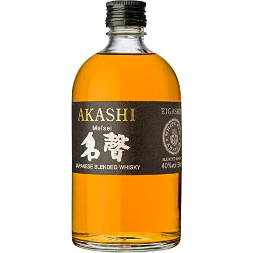 White Oak AKASHI Meïsei Japanese Blended Whisky 40% Vol. 0,5l in Giftbox