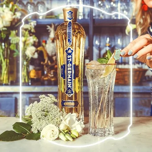 St-Germain Liquore Artigianale ai Fiori di Sambuco e Hugo Cocktail Kit con liquore