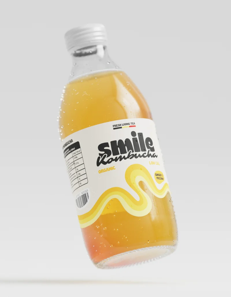 Kombucha Ginger Boost | 33cl | Bio