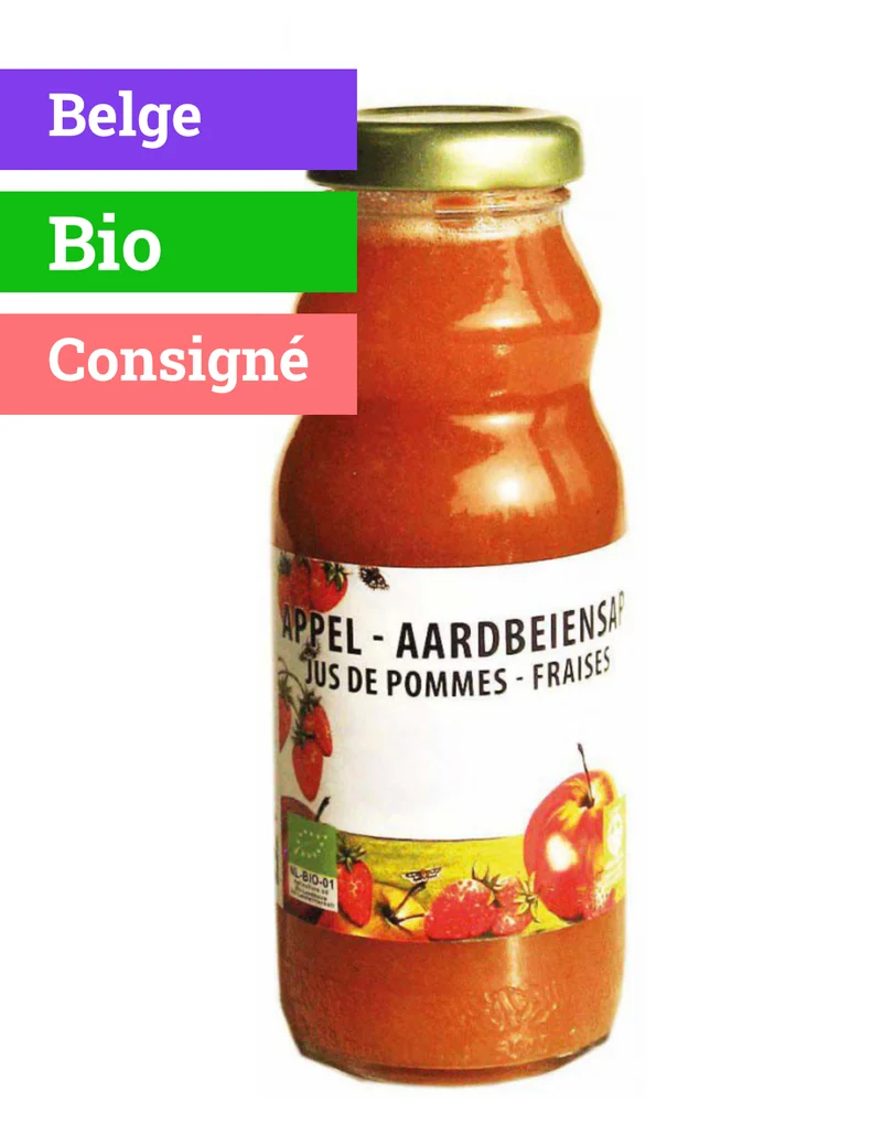 Jus Pomme Fraise 20cl | 200ml | Bio