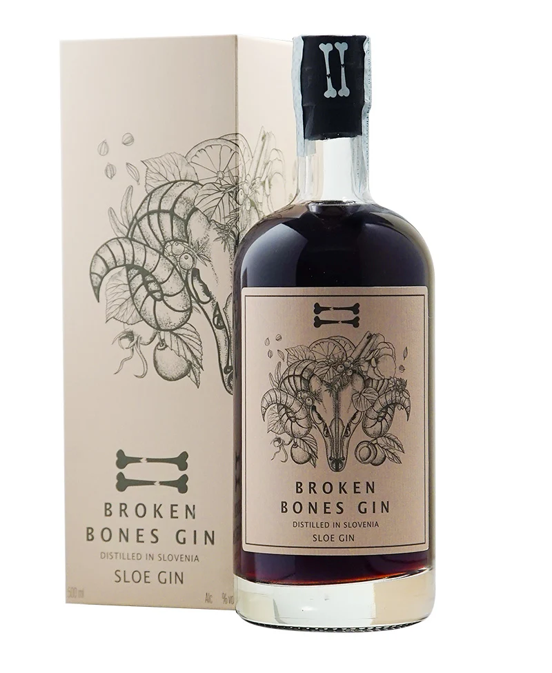 Gin Sloe Astucciato - Broken Bones