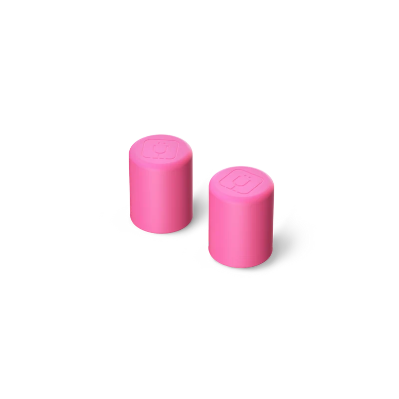 Magnetic Straw Cover | Neon Pink | 2-Pack