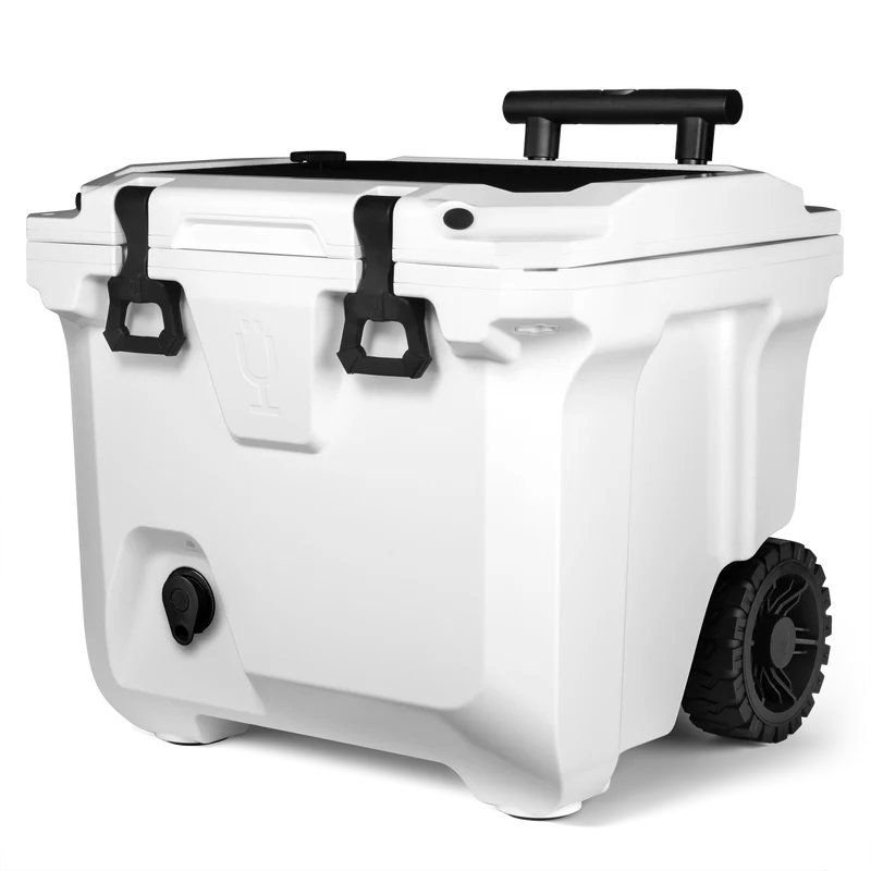 BrüTank 35-Quart Rolling Cooler | Ice White
