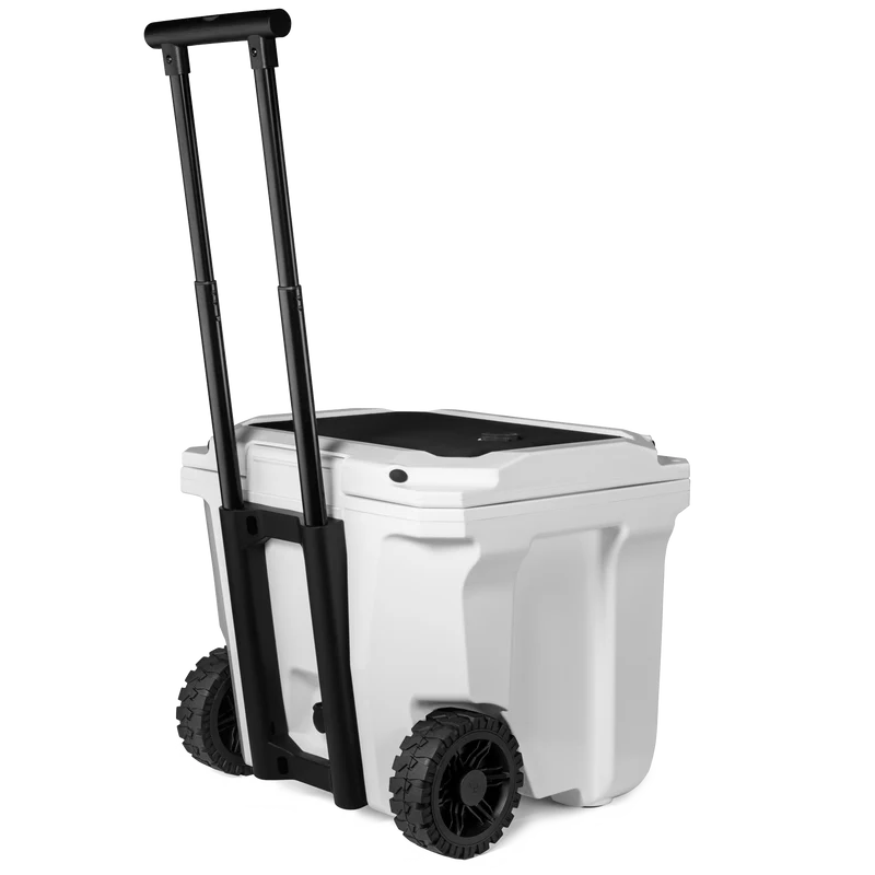 BrüTank 35-Quart Rolling Cooler | Ice White