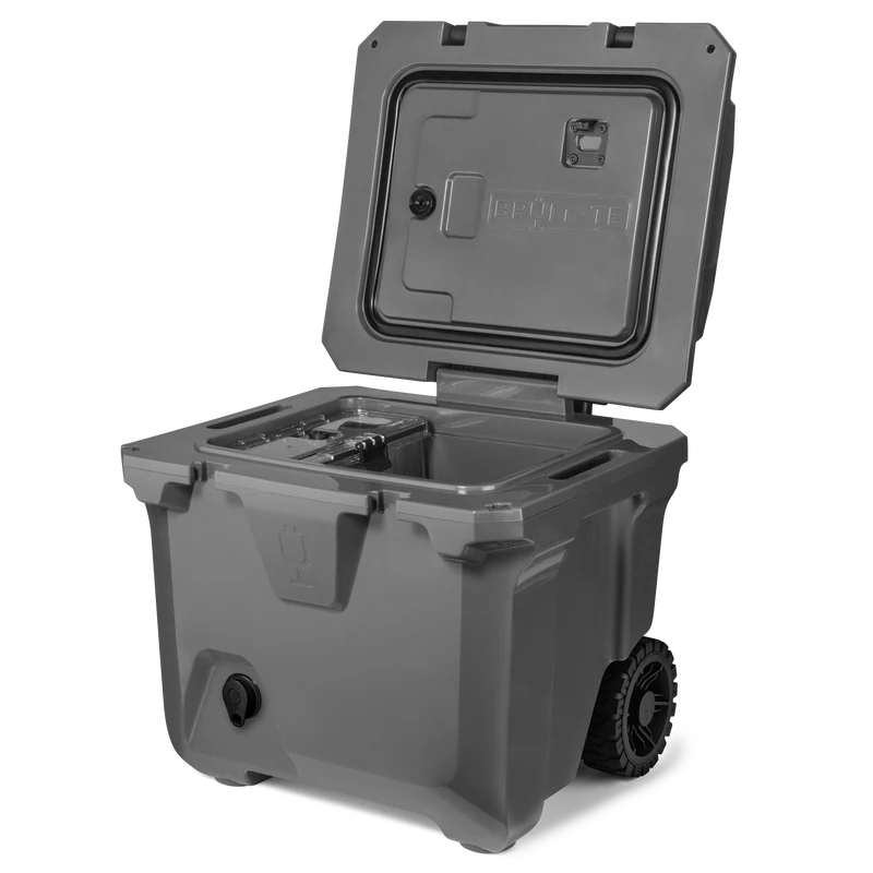 BrüTank 35-Quart Rolling Cooler | Charcoal