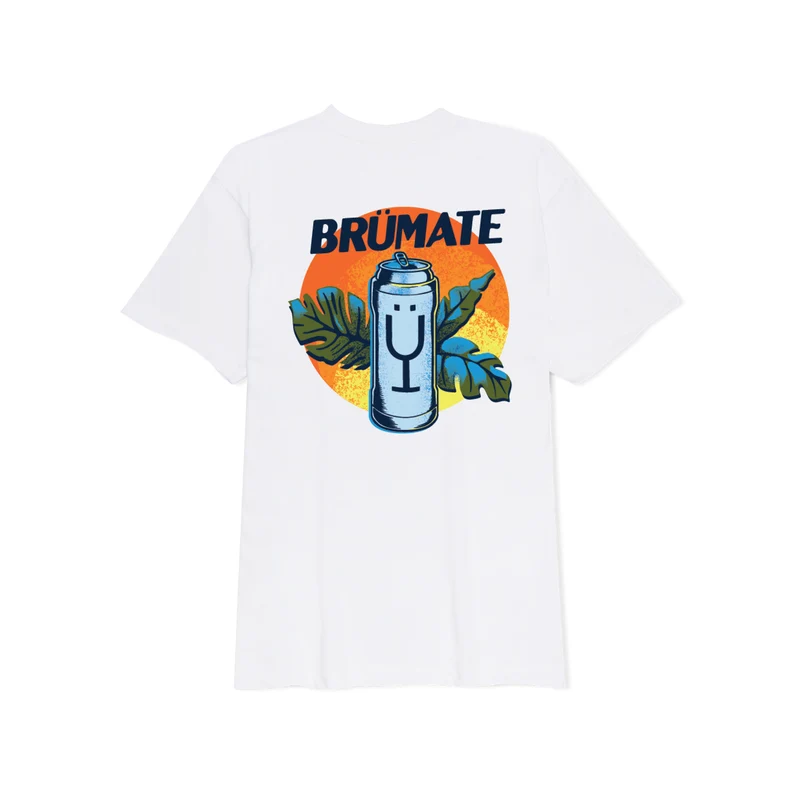 Summer Throwback Tee | White