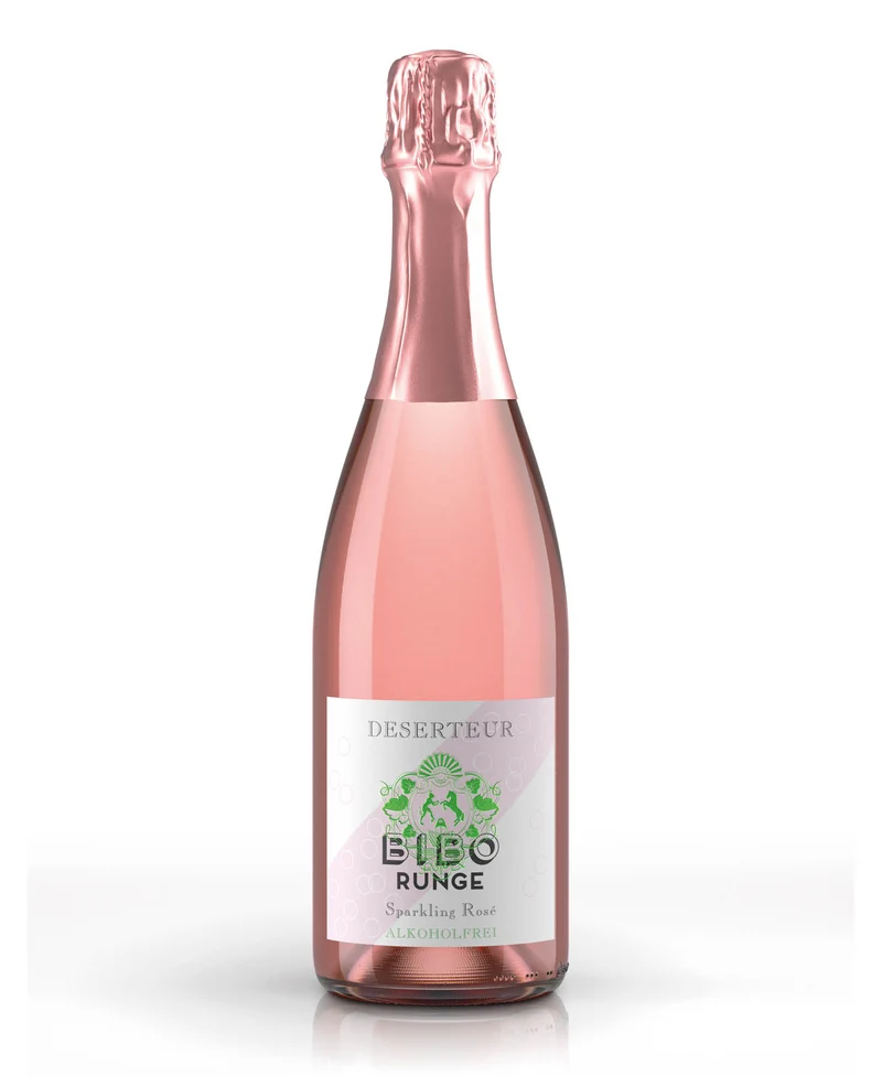 Deserteur Rose' Spumante Dealcolato - Bibo Runge