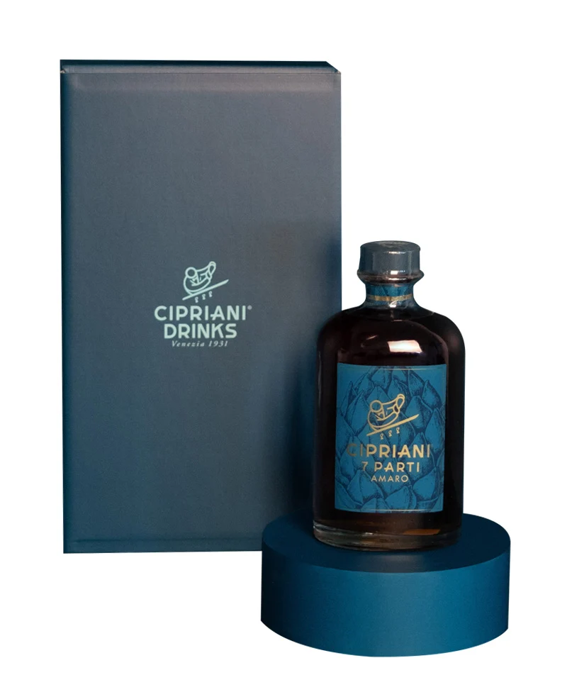 Gift Confezione 1 Bottiglia (0,700) Amaro 7 Parti - Cipriani