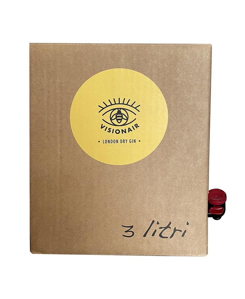 (3,000) Bag In Box Visionair Gin - Visionairgin