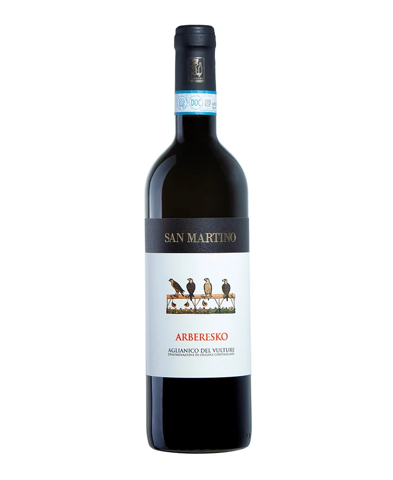 2022 Arberesko Aglianico Del Vulture - San Martino