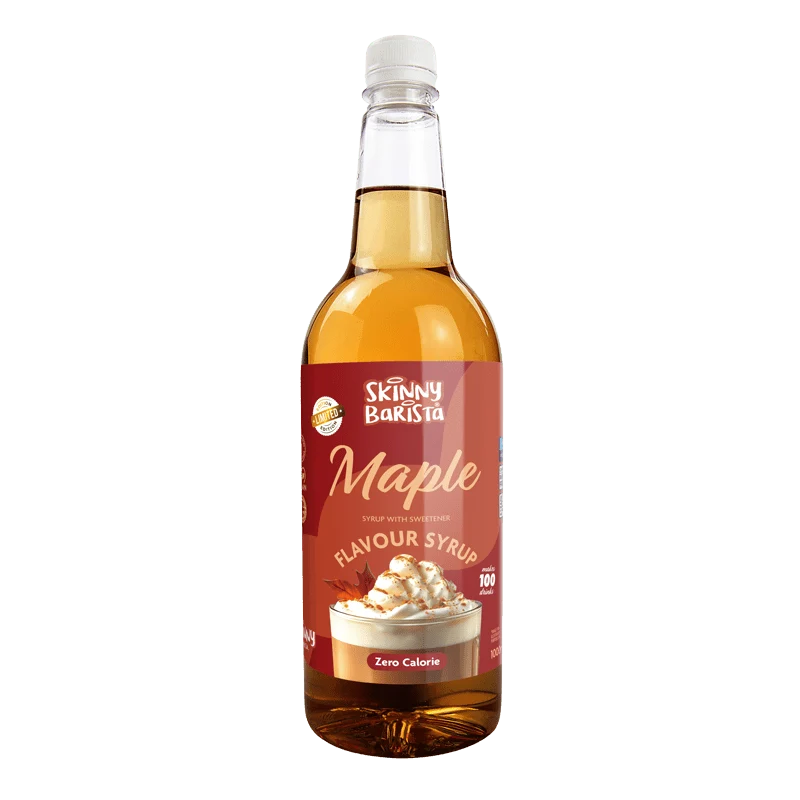 Sciroppo d'acero Skinny Barista - Caffè magro senza zucchero e senza calorie - 1 litro (edizione limitata)