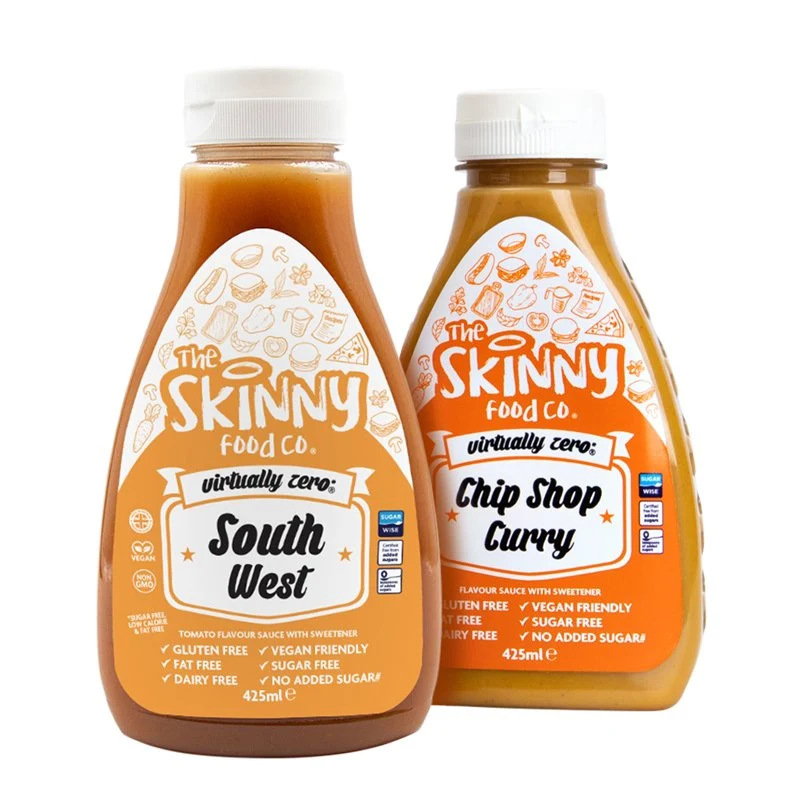 Chip Shop Curry & South West Salsa magra senza zucchero praticamente zero - 425 ml