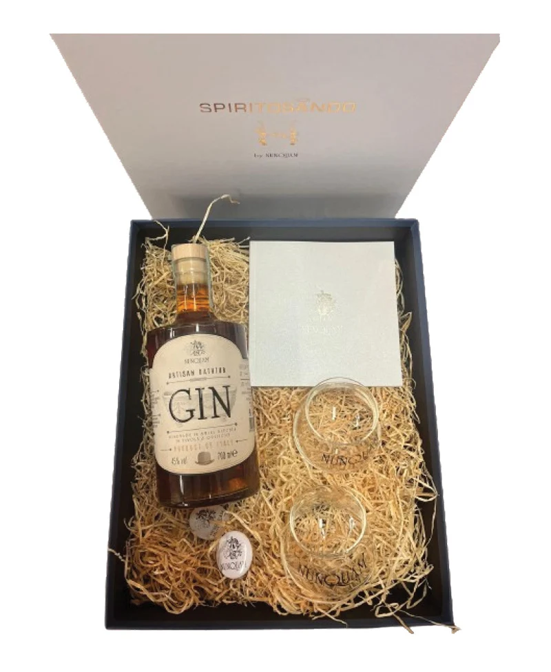 Gift Confezione Gin Bathtub + 2 Bicchieri Nunquam - Opificio Nunquam
