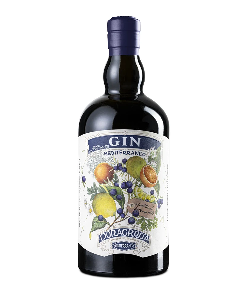 (0,700) Gin Mediterraneo Al Bergamotto - Doragrossa