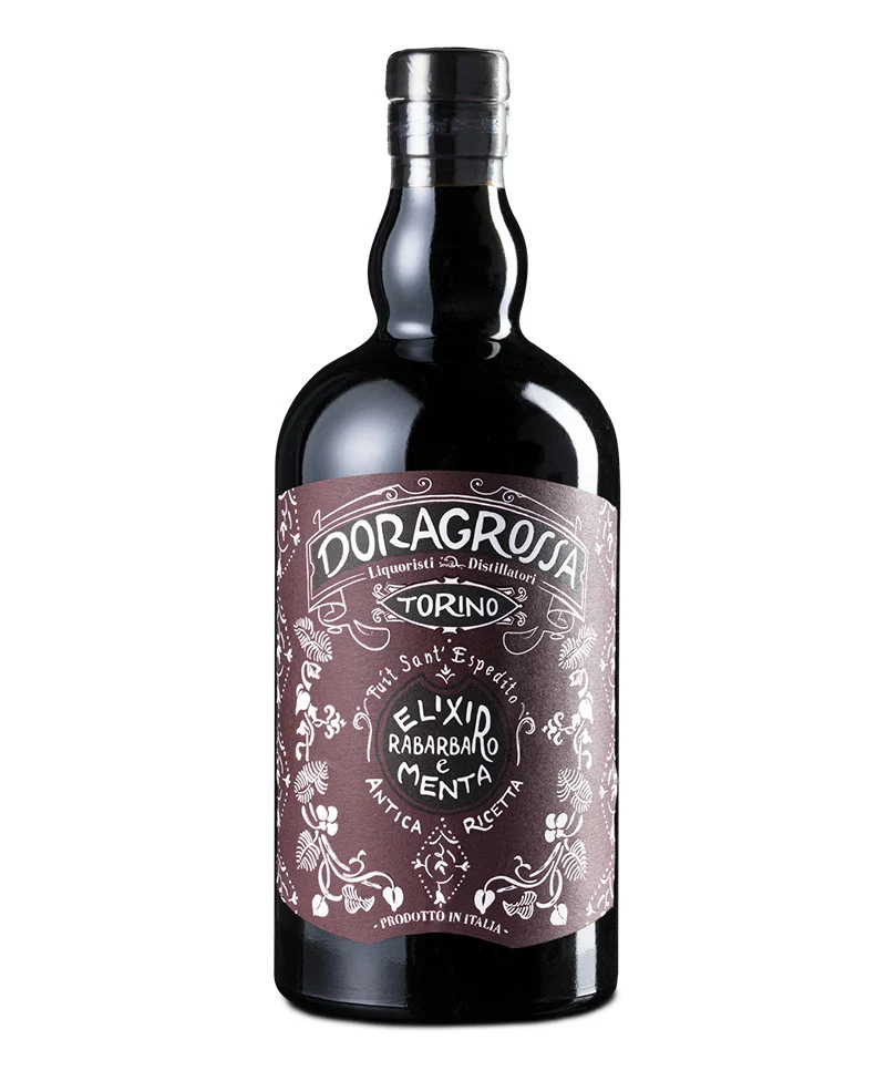 (0,700) Elixir Rabarbaro E Menta - Doragrossa