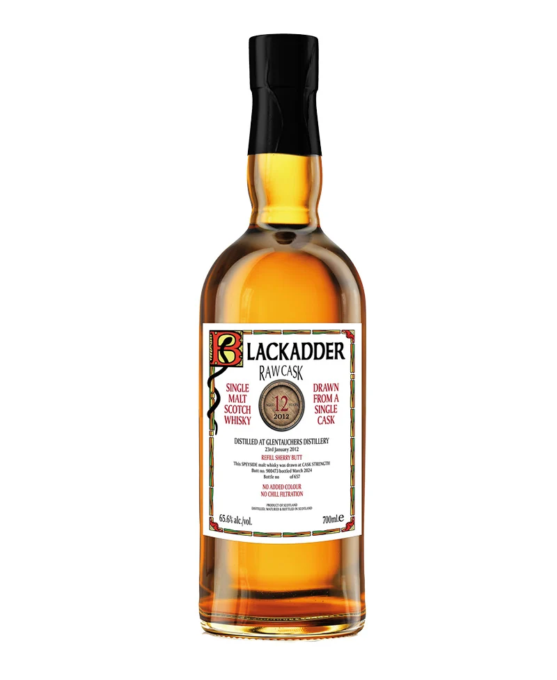 (0,700) 2012 Raw Cask Glentauchers 11 Yo Sherry Butt - Blackadder