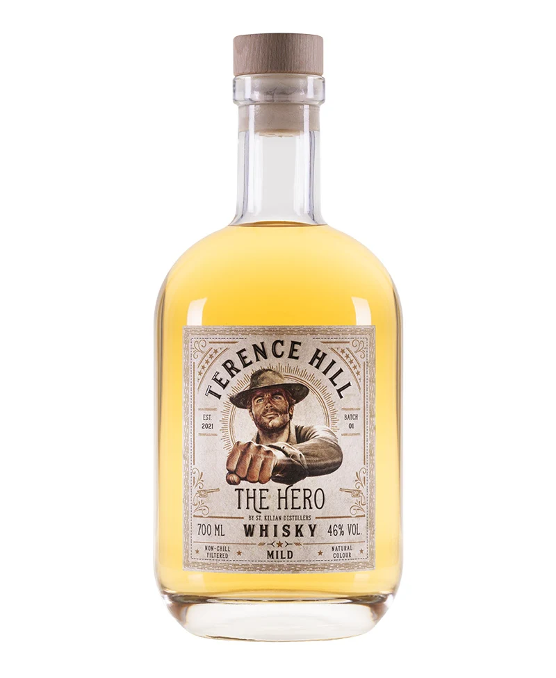 (0,700) Terence Hill The Hero Mild Single Malt - St. Kilian's
