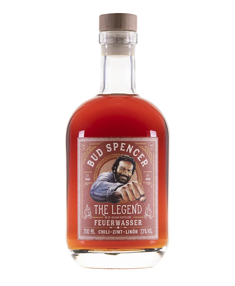 (0,700) Bud Spencer The Legend Feuerwasser Liqueu R - St. Kilian's