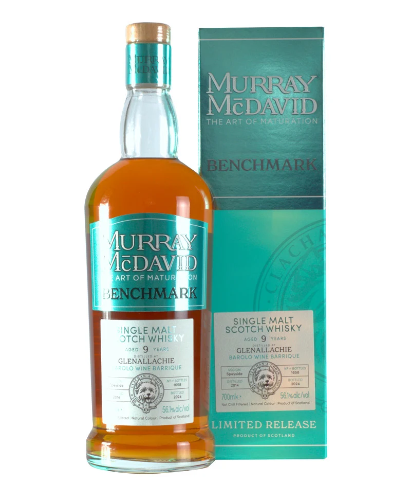(0,700) Glenallachie 9yo Barolo Wine Cask - Murray Mcdavid