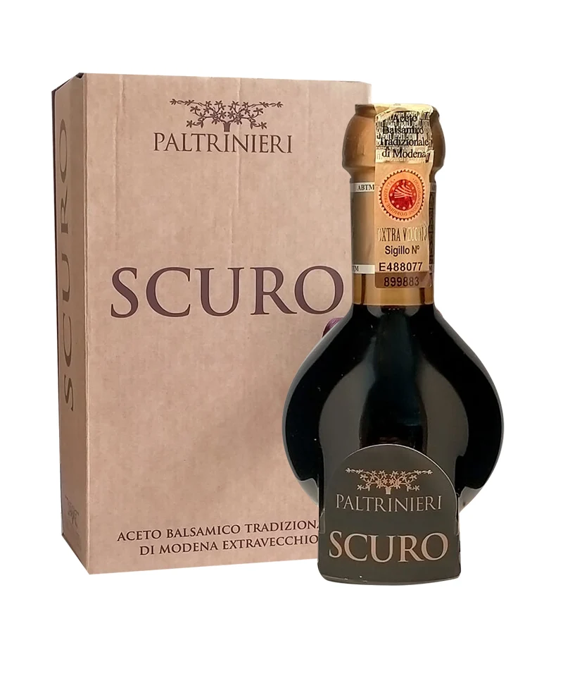 (0,100) Aceto Balsamico Extravecchio Invecchiato 50 Anni Scuro Con Tappo Dosatore - Paltrinieri