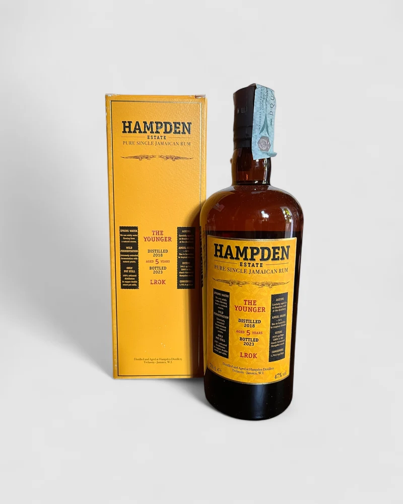 Hampden Estate - The Younger LROK 2018, 5 Yo - Pure Single Jamaican Rum