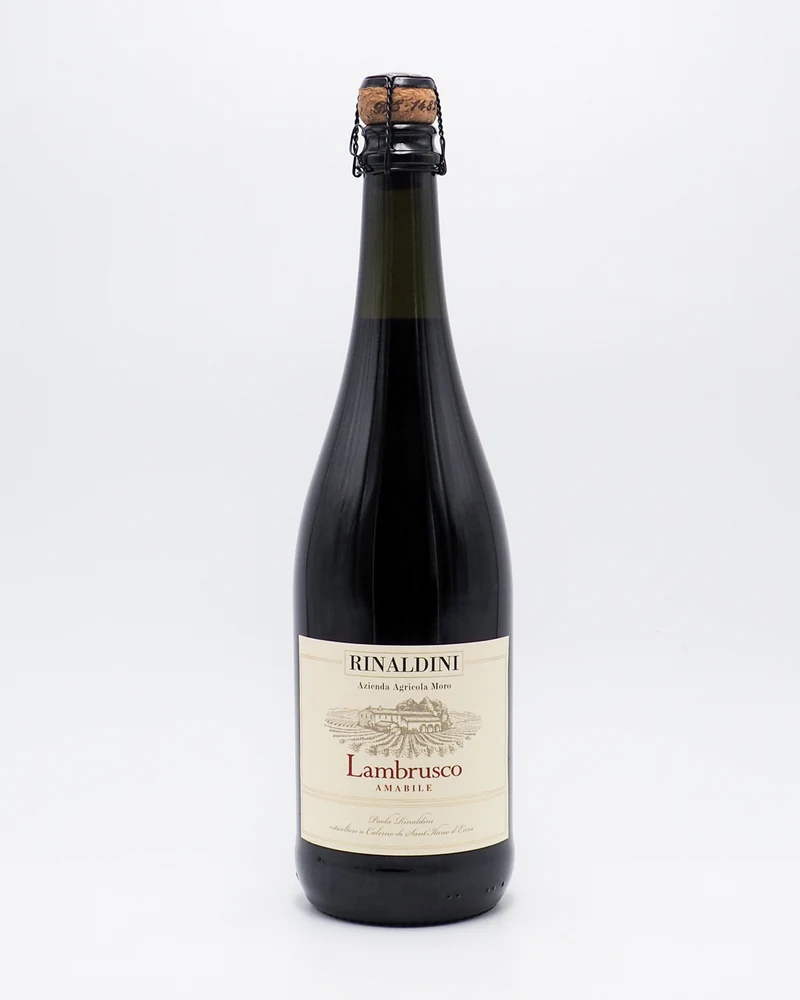 Vino Emilia Lambrusco Rosso Amabile - Rinaldini