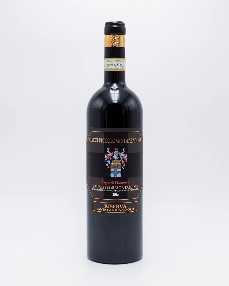 Vino Brunello di Montalcino DOCG Vigna di Pianrosso Riserva 2016 - Ciacci Piccolomini d'Aragona