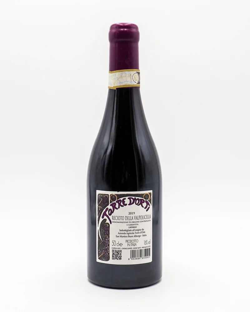 Vino Recioto del Valpolicella D.O.C.G. - Az. Agricola Torre d'Orti