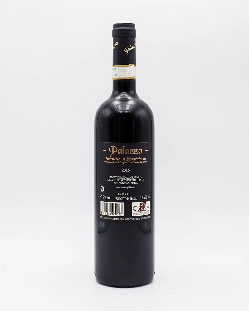 Vino Brunello Di Montalcino DOCG 2015 - Palazzo