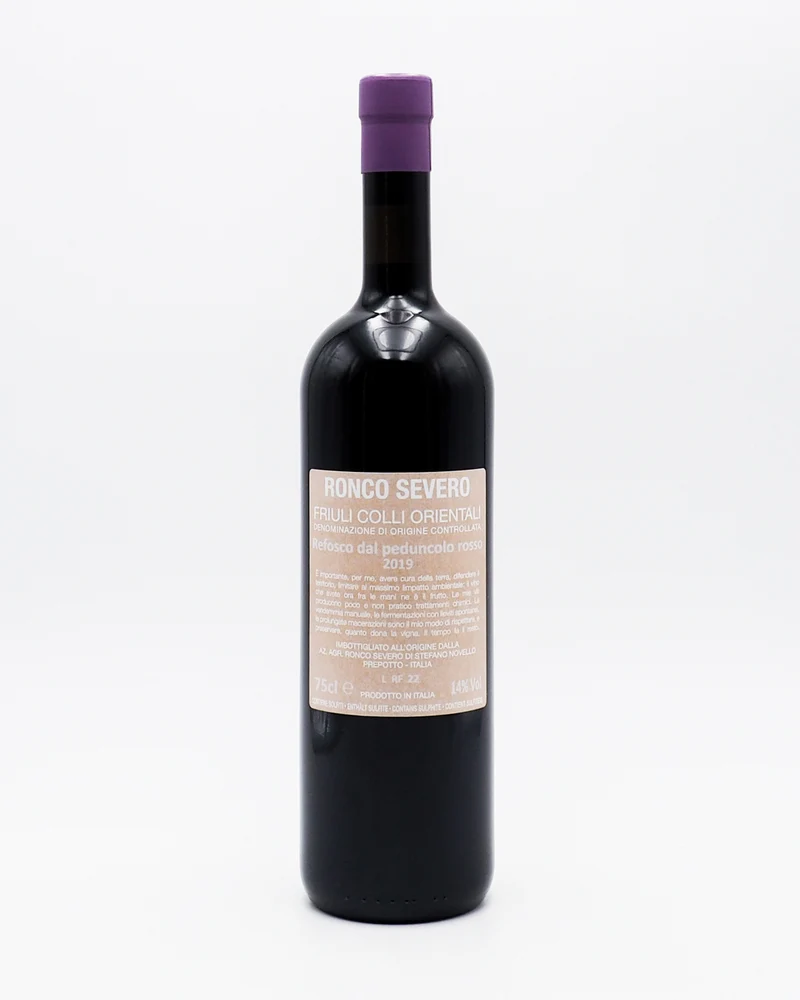 Refosco dal Penducolo Rosso Ronco Severo 2019 | 14% - 75cl