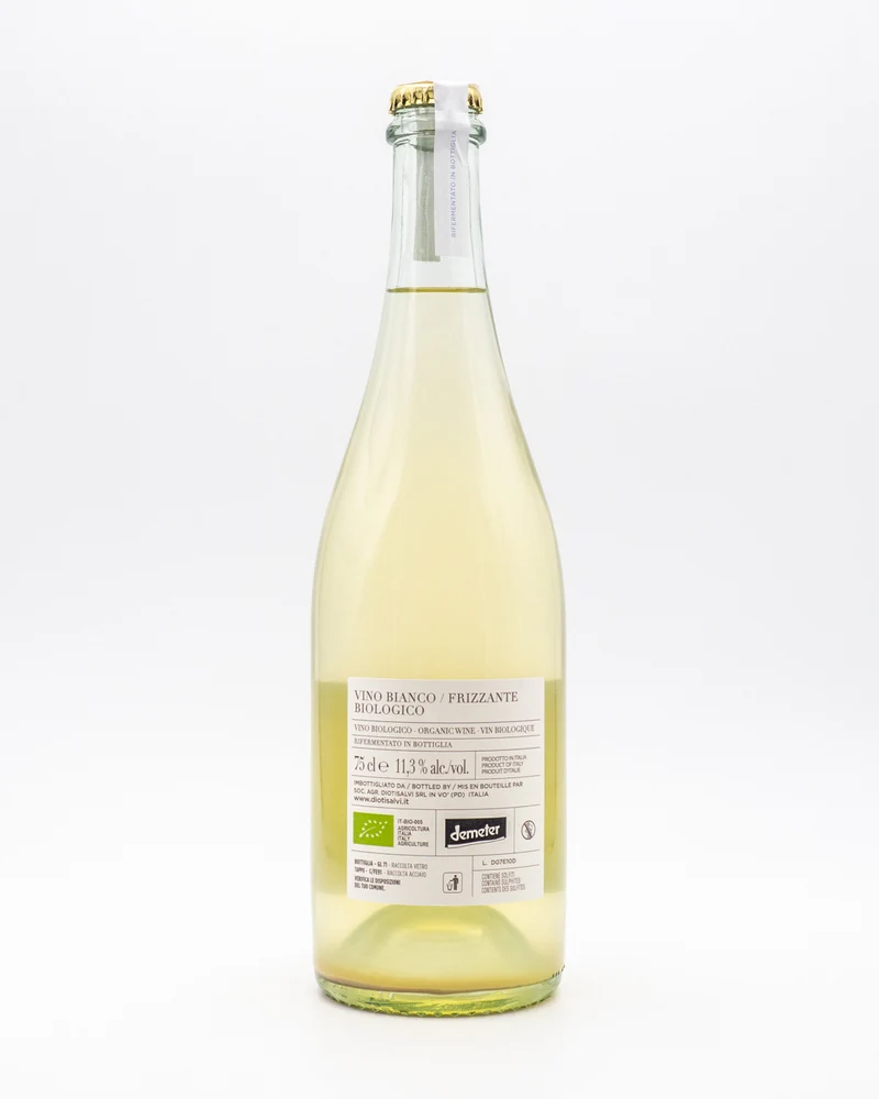 Vino bianco frizzante Crescente Bio-Demeter - Diotisalvi