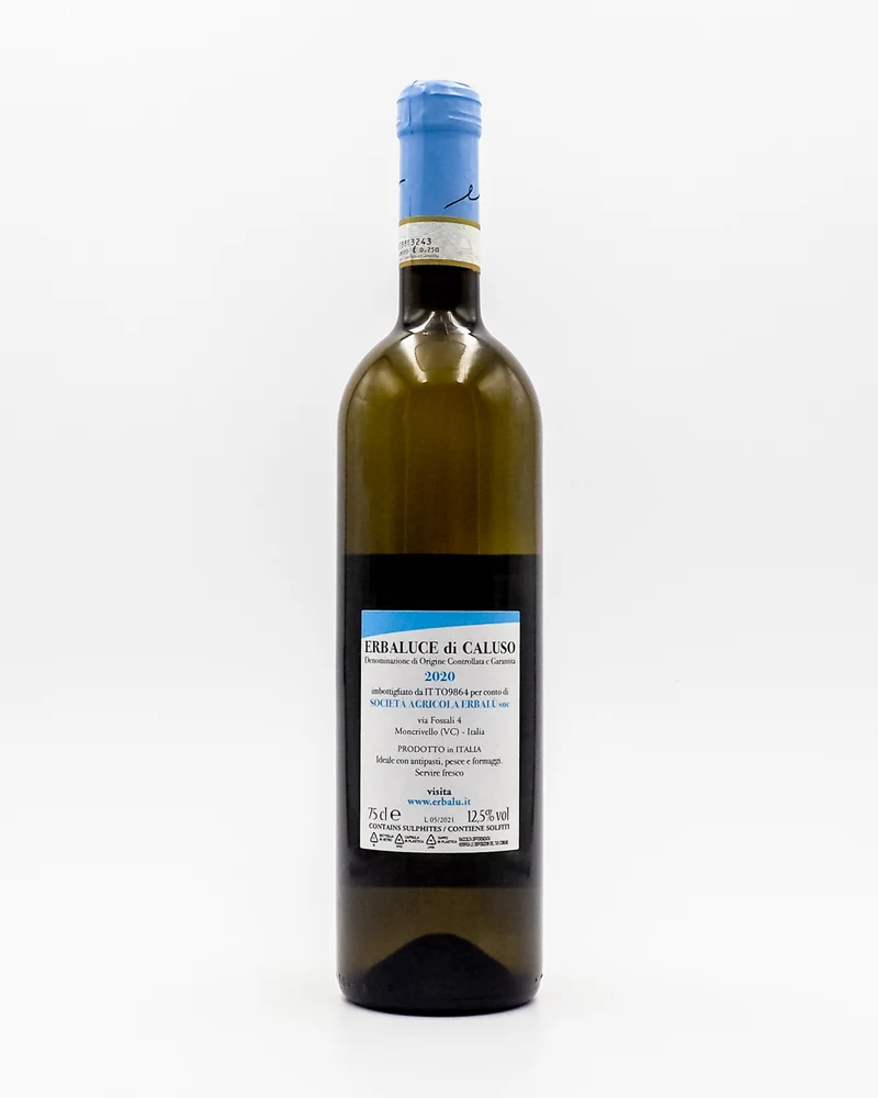 Vino Biancalus Erbaluce di Caluso DOCG - Società Agricola Erbalù