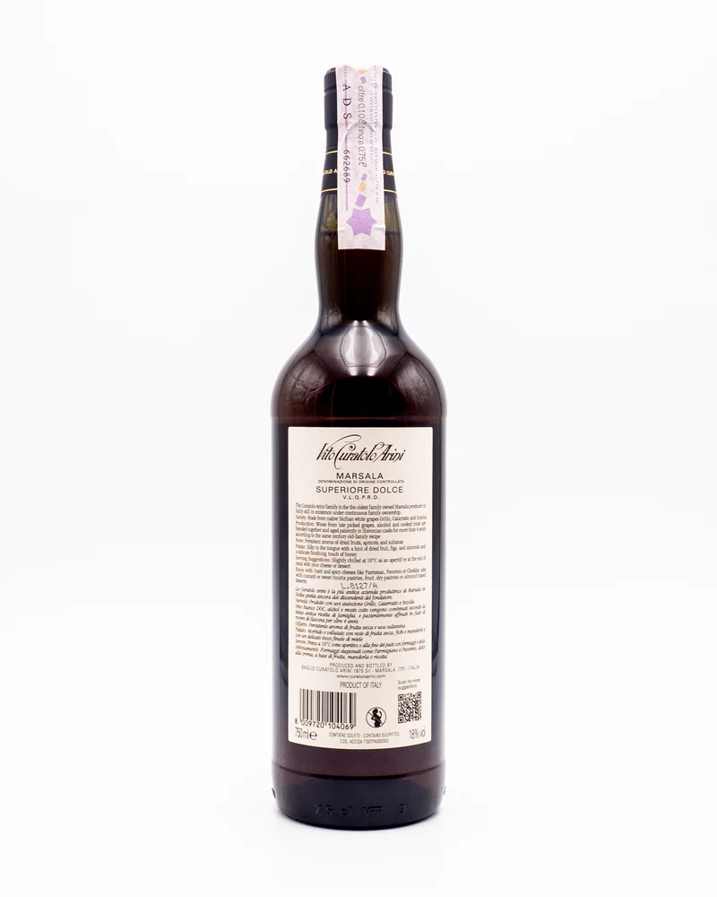 Marsala Superiore Dolce 5 anni