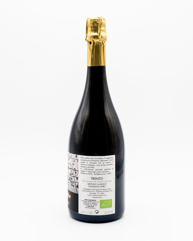 Trento Doc Blanc De Blancs Biologico Dosaggio Zero - Castel Noarna
