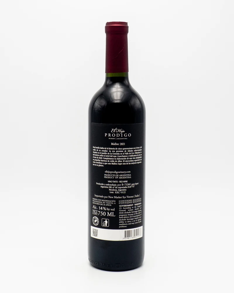 Malbec 2021 Seleccion - El Hijo Prodigo